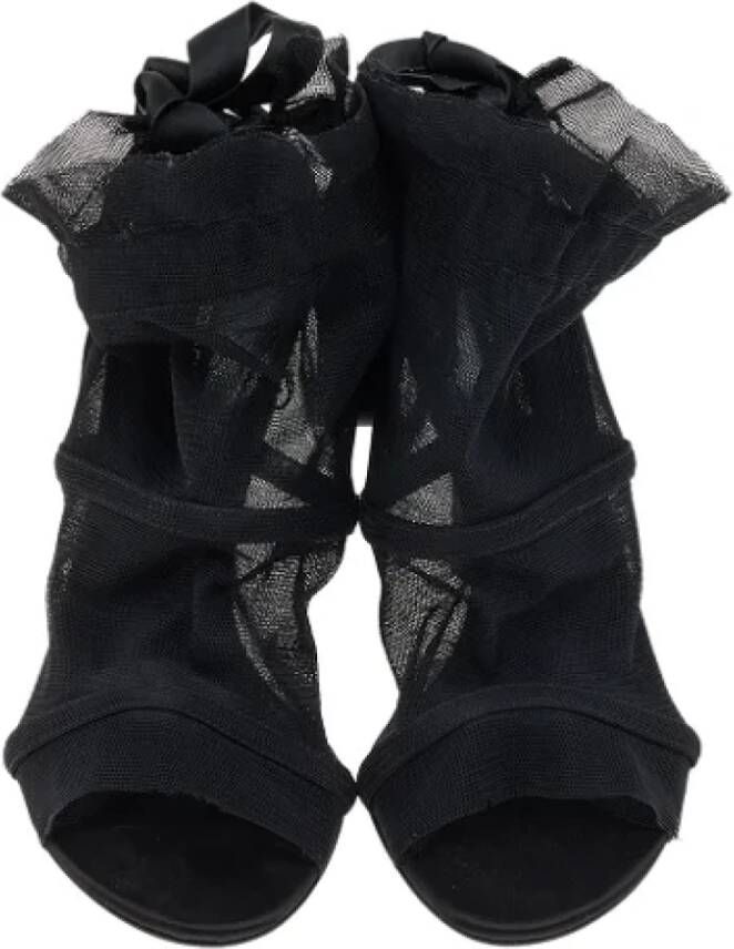 Dolce & Gabbana Pre-owned Fabric boots Black Dames