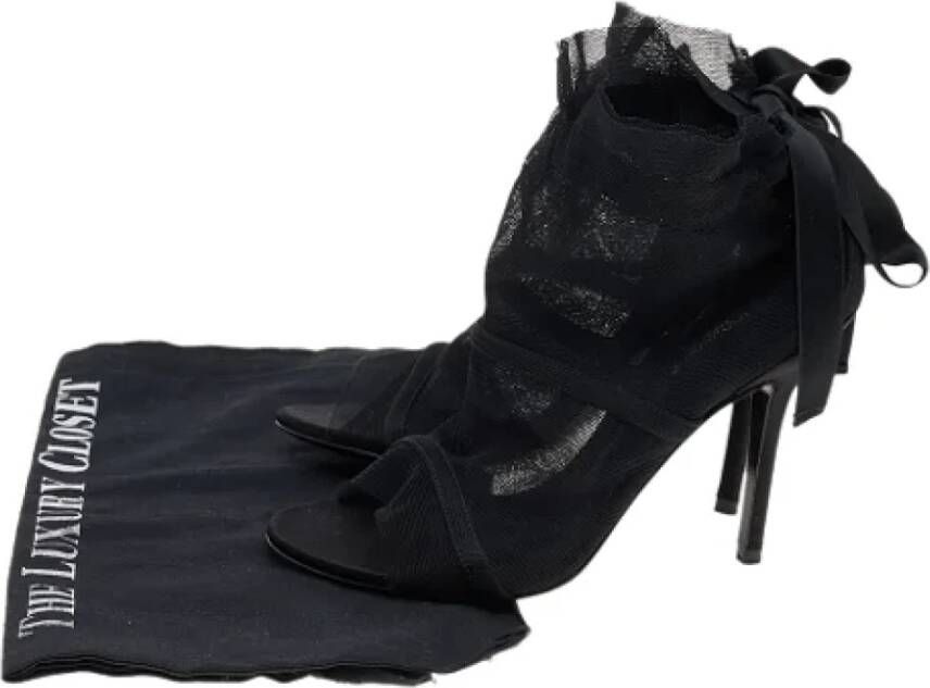 Dolce & Gabbana Pre-owned Fabric boots Black Dames