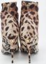Dolce & Gabbana Pre-owned Fabric boots Brown Dames - Thumbnail 5