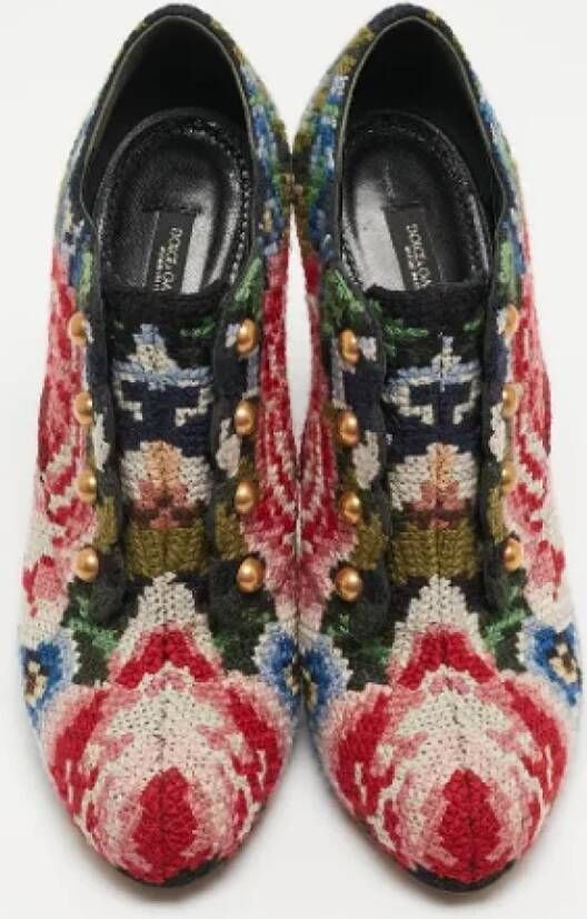 Dolce & Gabbana Pre-owned Fabric boots Multicolor Dames
