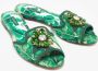 Dolce & Gabbana Pre-owned Fabric flats Green Dames - Thumbnail 4