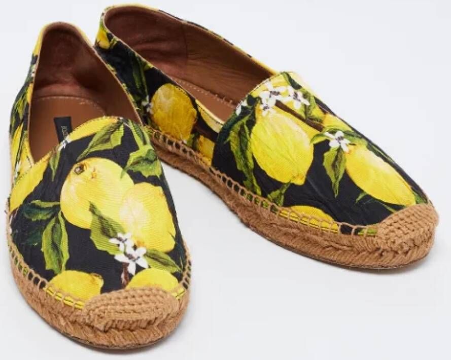 Dolce & Gabbana Pre-owned Fabric flats Multicolor Dames