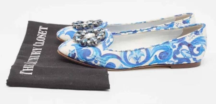Dolce & Gabbana Pre-owned Fabric flats Multicolor Dames