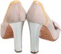 Dolce & Gabbana Pre-owned Fabric heels Beige Dames - Thumbnail 4