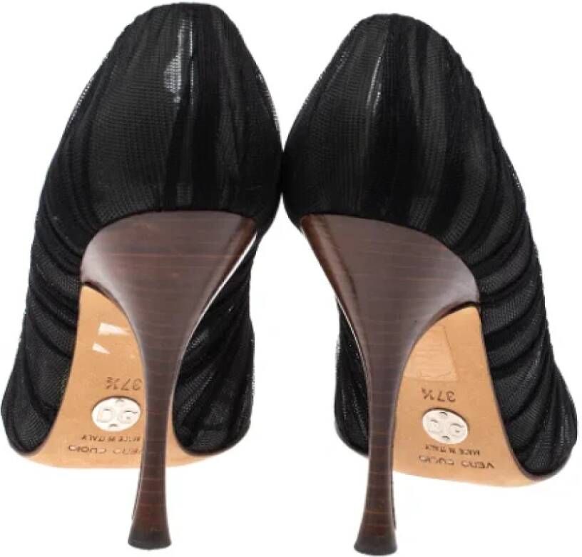 Dolce & Gabbana Pre-owned Fabric heels Black Dames