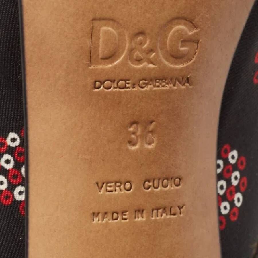 Dolce & Gabbana Pre-owned Fabric heels Black Dames