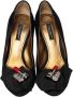 Dolce & Gabbana Pre-owned Fabric heels Black Dames - Thumbnail 2