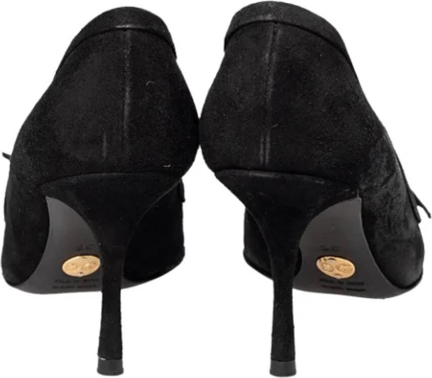 Dolce & Gabbana Pre-owned Fabric heels Black Dames