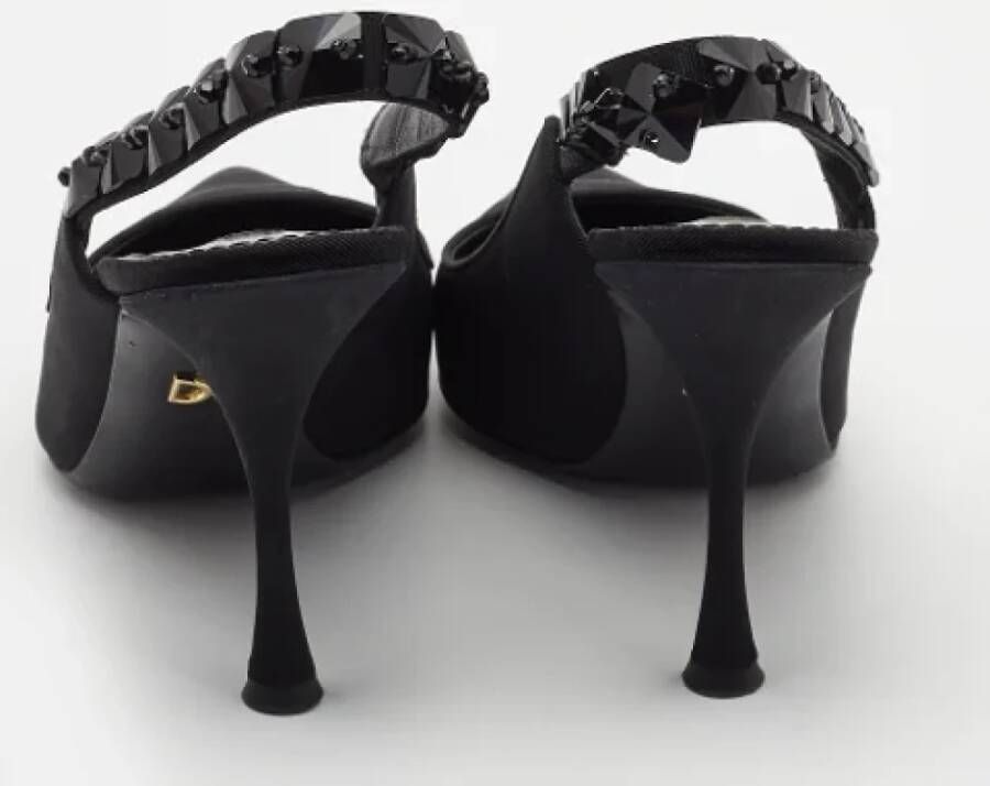 Dolce & Gabbana Pre-owned Fabric heels Black Dames