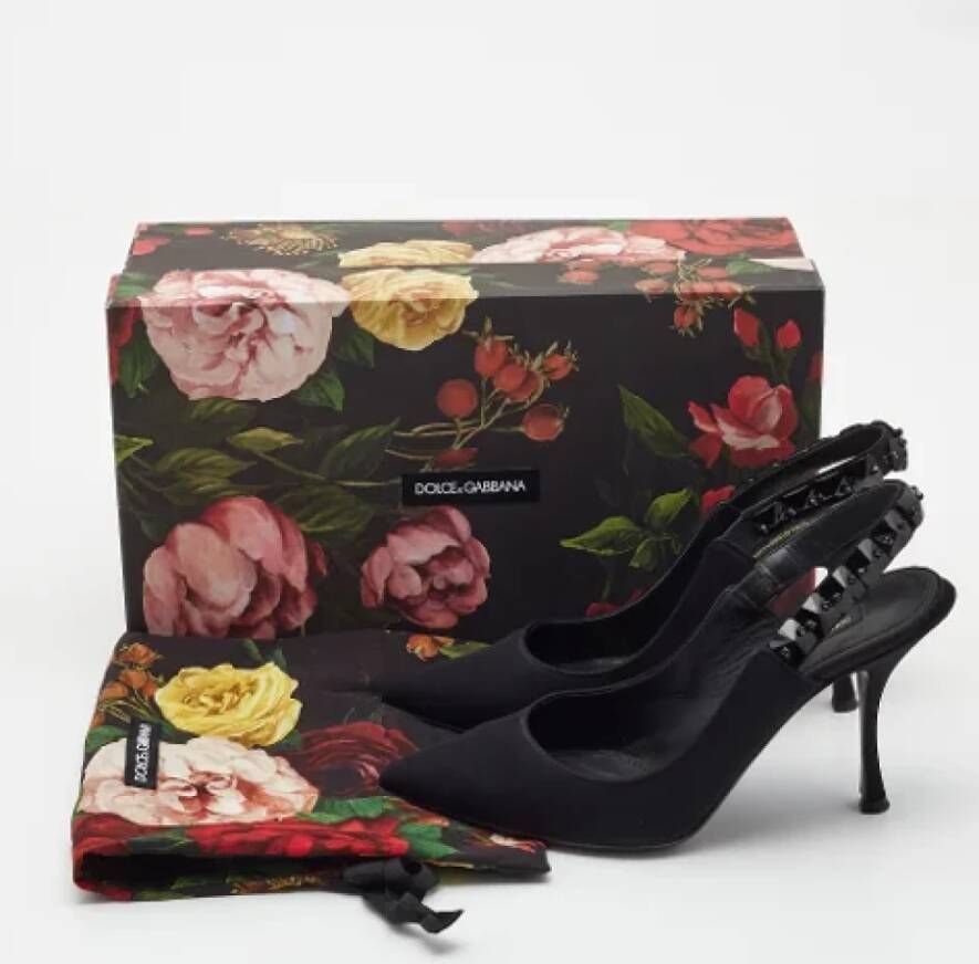 Dolce & Gabbana Pre-owned Fabric heels Black Dames