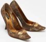 Dolce & Gabbana Pre-owned Fabric heels Brown Dames - Thumbnail 4