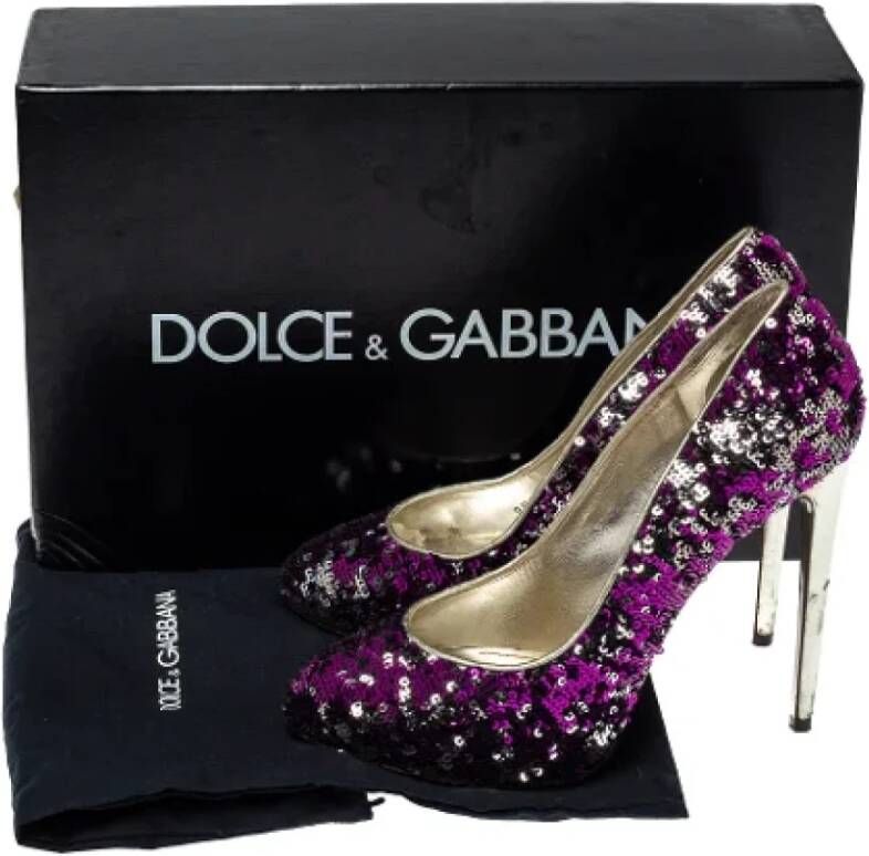 Dolce & Gabbana Pre-owned Fabric heels Multicolor Dames