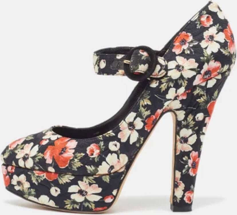 Dolce & Gabbana Pre-owned Fabric heels Multicolor Dames