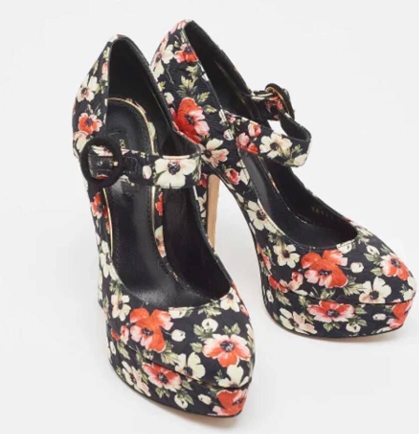 Dolce & Gabbana Pre-owned Fabric heels Multicolor Dames