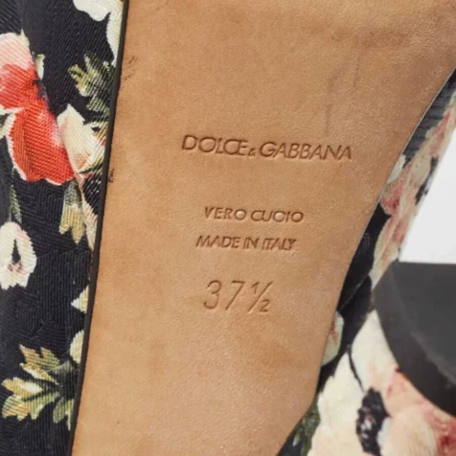 Dolce & Gabbana Pre-owned Fabric heels Multicolor Dames