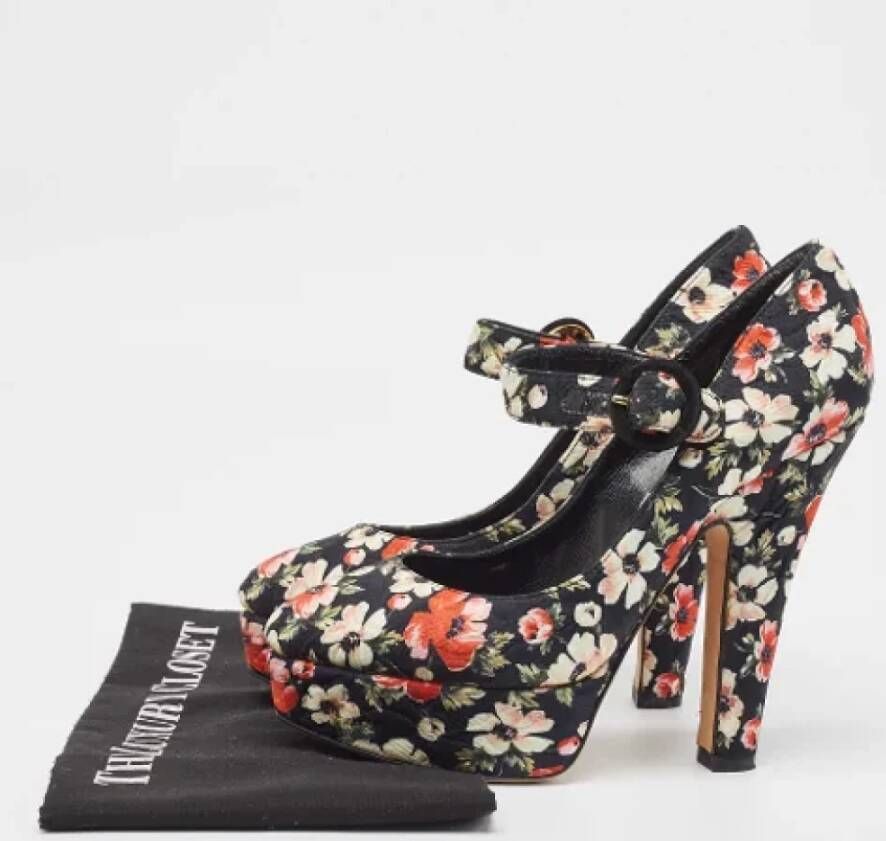 Dolce & Gabbana Pre-owned Fabric heels Multicolor Dames