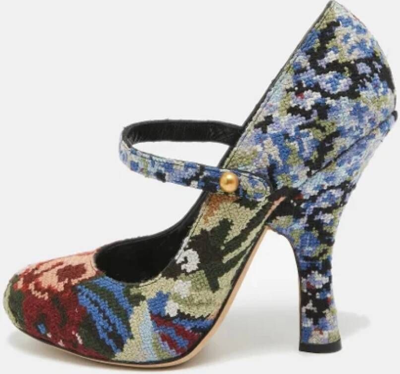 Dolce & Gabbana Pre-owned Fabric heels Multicolor Dames