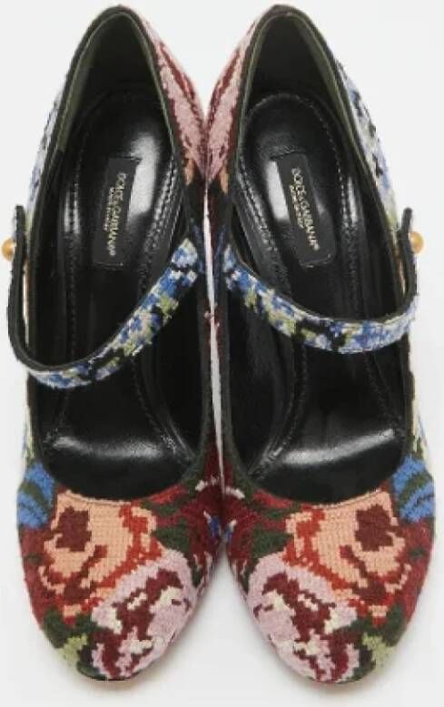 Dolce & Gabbana Pre-owned Fabric heels Multicolor Dames