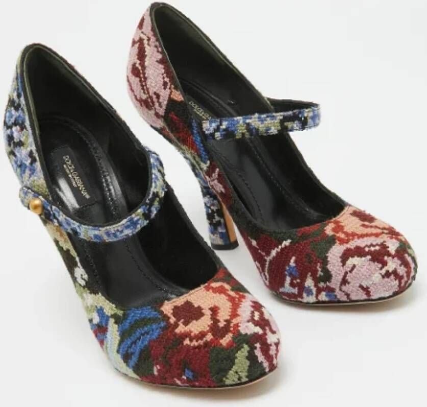 Dolce & Gabbana Pre-owned Fabric heels Multicolor Dames