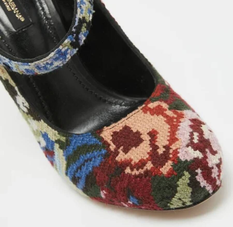 Dolce & Gabbana Pre-owned Fabric heels Multicolor Dames