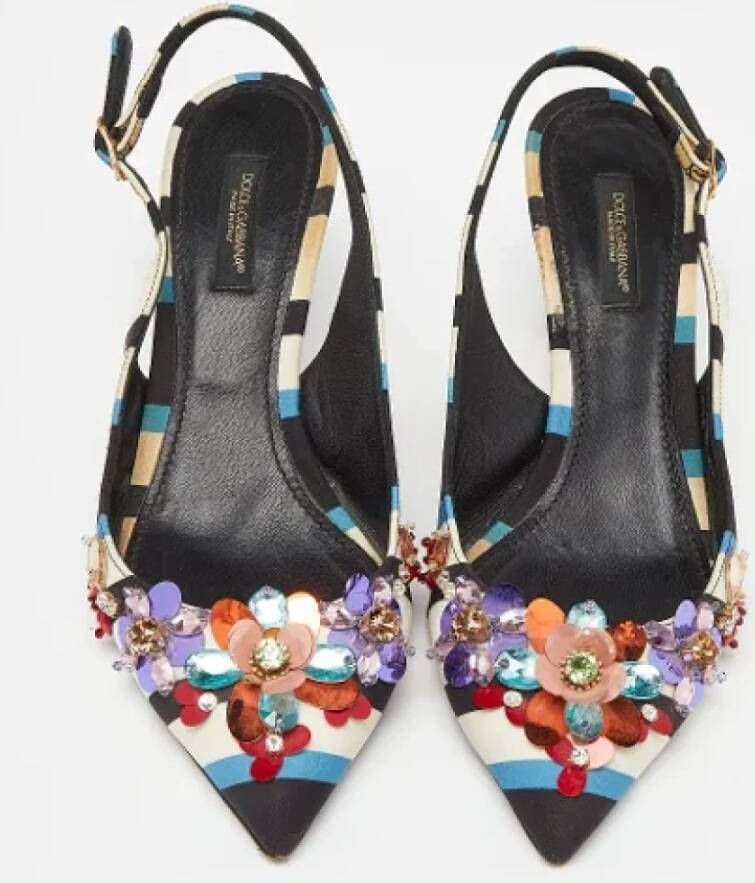 Dolce & Gabbana Pre-owned Fabric heels Multicolor Dames