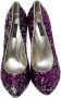 Dolce & Gabbana Pre-owned Fabric heels Purple Dames - Thumbnail 2
