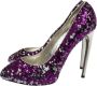 Dolce & Gabbana Pre-owned Fabric heels Purple Dames - Thumbnail 3