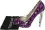 Dolce & Gabbana Pre-owned Fabric heels Purple Dames - Thumbnail 8