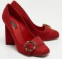 Dolce & Gabbana Pre-owned Fabric heels Red Dames - Thumbnail 4