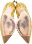 Dolce & Gabbana Pre-owned Fabric heels Yellow Dames - Thumbnail 5