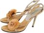 Dolce & Gabbana Pre-owned Fabric sandals Beige Dames - Thumbnail 3