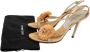 Dolce & Gabbana Pre-owned Fabric sandals Beige Dames - Thumbnail 8