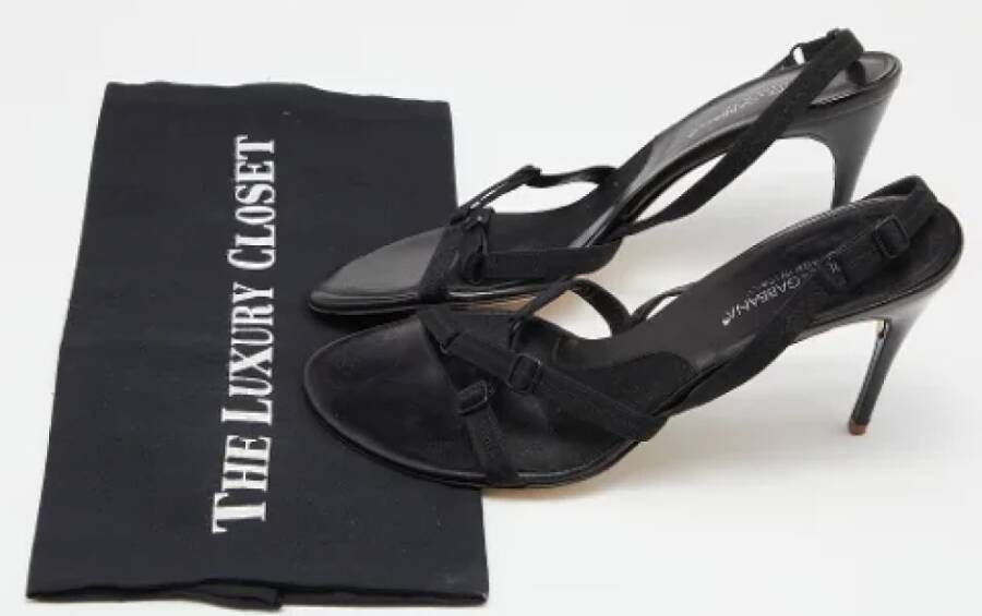 Dolce & Gabbana Pre-owned Fabric sandals Black Dames