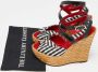 Dolce & Gabbana Pre-owned Fabric sandals Black Dames - Thumbnail 8