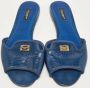 Dolce & Gabbana Pre-owned Fabric sandals Blue Dames - Thumbnail 3