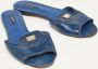 Dolce & Gabbana Pre-owned Fabric sandals Blue Dames - Thumbnail 4