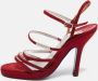 Dolce & Gabbana Pre-owned Fabric sandals Red Dames - Thumbnail 2