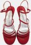 Dolce & Gabbana Pre-owned Fabric sandals Red Dames - Thumbnail 3