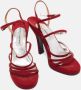 Dolce & Gabbana Pre-owned Fabric sandals Red Dames - Thumbnail 4