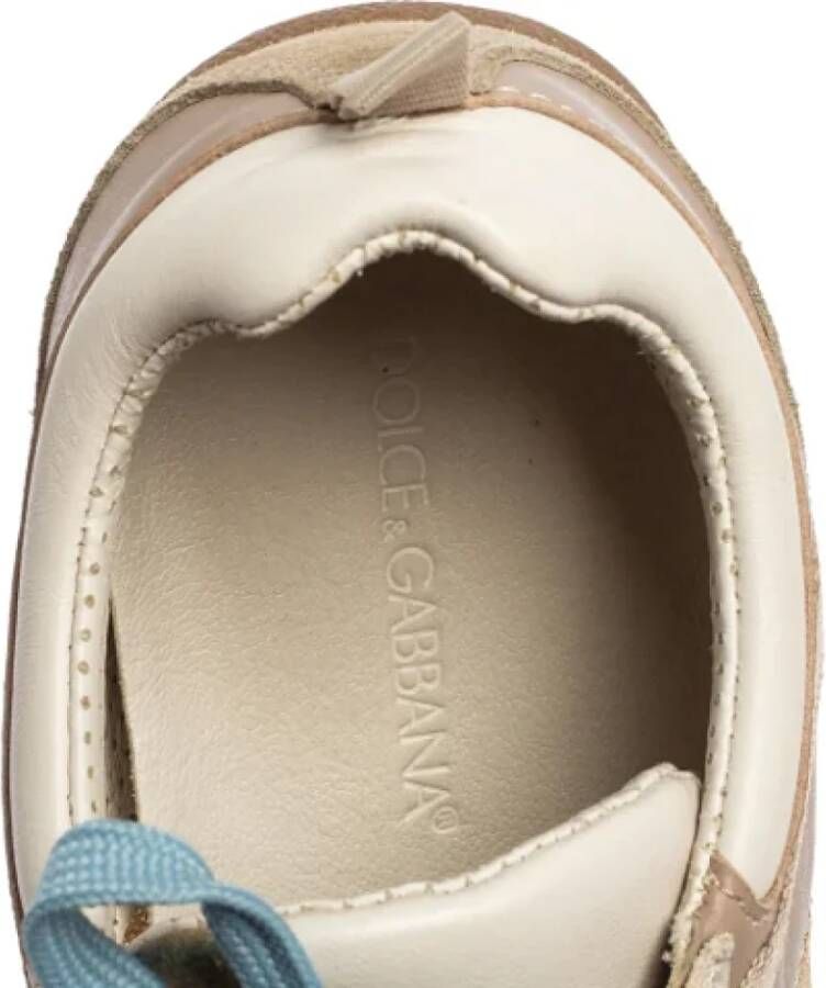 Dolce & Gabbana Pre-owned Fabric sneakers Beige Dames