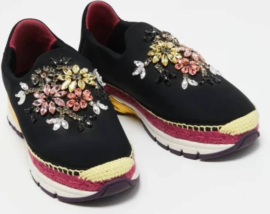 Dolce & Gabbana Pre-owned Fabric sneakers Black Dames