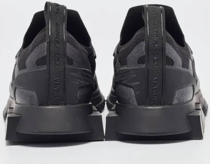 Dolce & Gabbana Pre-owned Fabric sneakers Black Heren