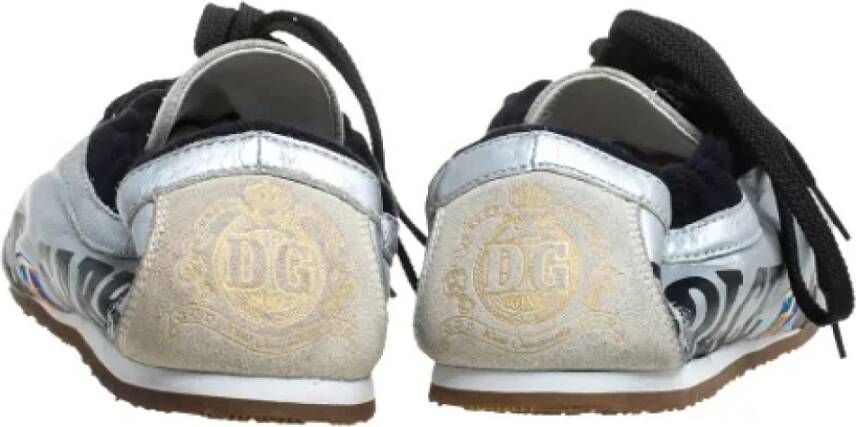 Dolce & Gabbana Pre-owned Fabric sneakers Gray Dames