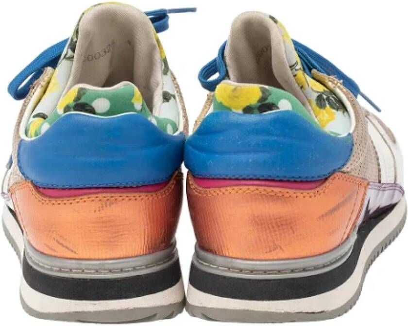 Dolce & Gabbana Pre-owned Fabric sneakers Multicolor Dames