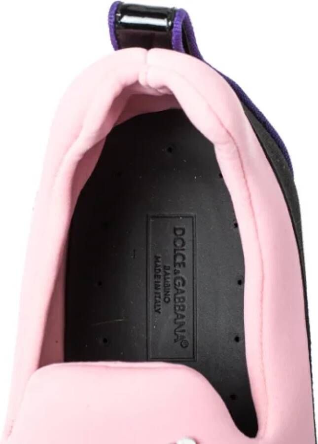 Dolce & Gabbana Pre-owned Fabric sneakers Pink Dames