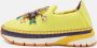 Dolce & Gabbana Pre-owned Fabric sneakers Yellow Dames - Thumbnail 2
