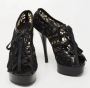 Dolce & Gabbana Pre-owned Lace boots Black Dames - Thumbnail 4