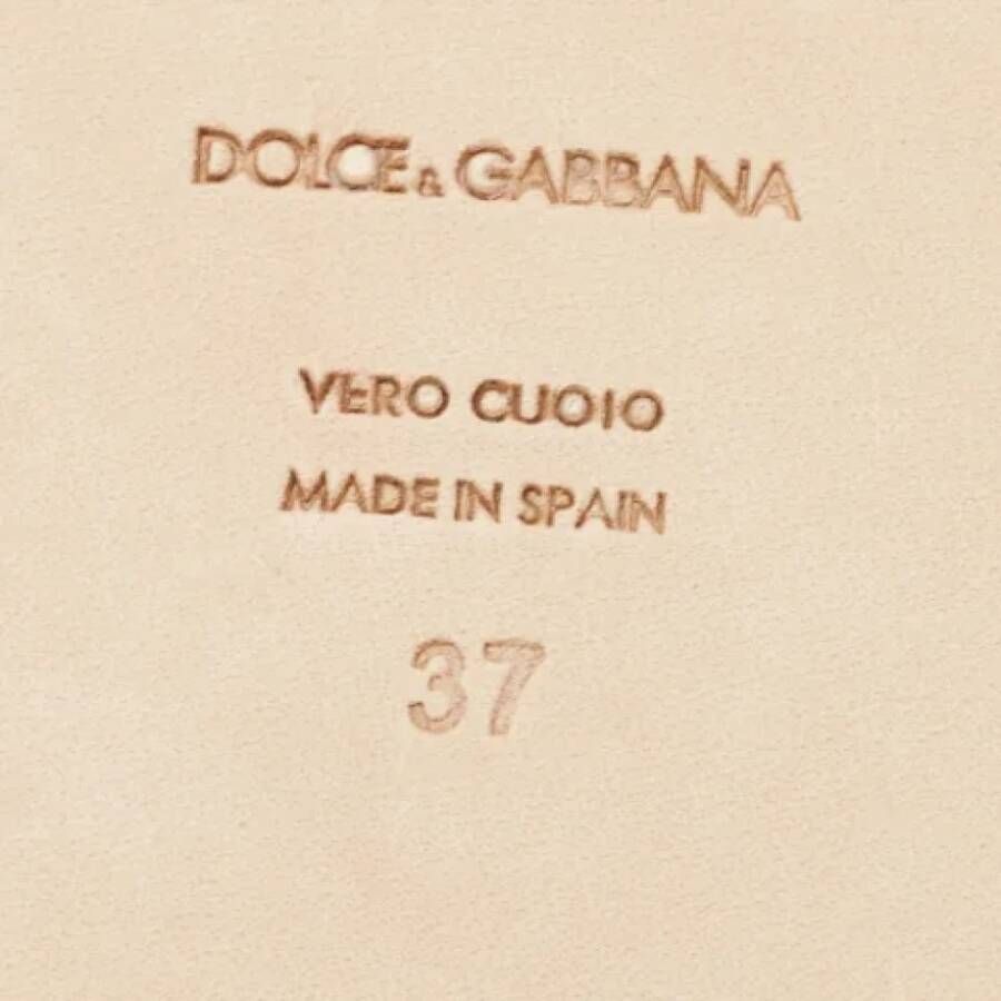 Dolce & Gabbana Pre-owned Lace espadrilles Multicolor Dames