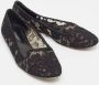 Dolce & Gabbana Pre-owned Lace flats Black Dames - Thumbnail 4