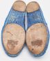 Dolce & Gabbana Pre-owned Lace flats Blue Dames - Thumbnail 6